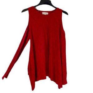 KNOX ROSE Cold Shoulder Blouse BRAND NEW w/ TAGS